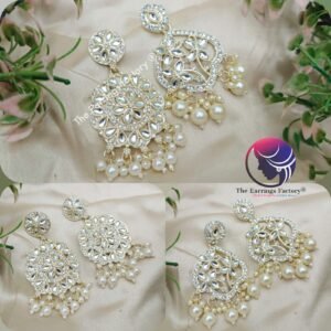 Weightless Kundan Pearl | wedding | Party wear Earrings