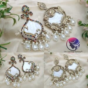 Trending Pearl | wedding | Party wear earrings
