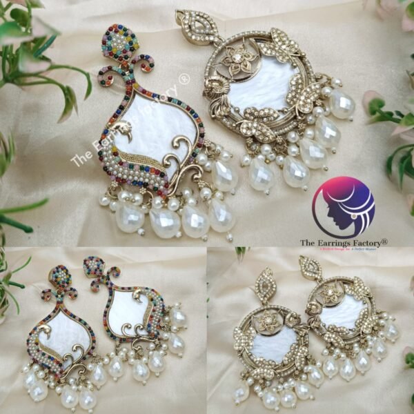 Trending Pearl | wedding | Party wear earrings