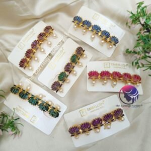 Traditional Antique Lotus Center Hairclips