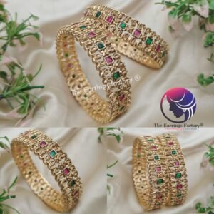 Traditional Antique Multi Stone Bangles