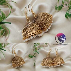 Traditional Golden Hook Jhumka