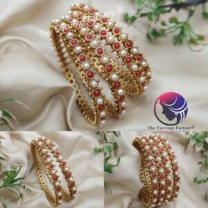 Traditional Antique Multi Stone Bangles