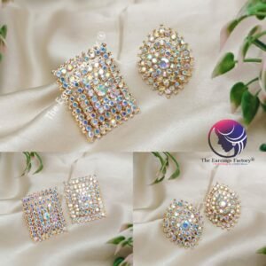 Trending Rose Gold Blinking Stone Studs