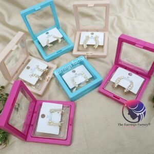 Tending Premium CZ Ad Stone Ear Cuff Stone Earrings