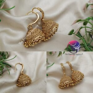 Traditional Antique Hook Jhumka