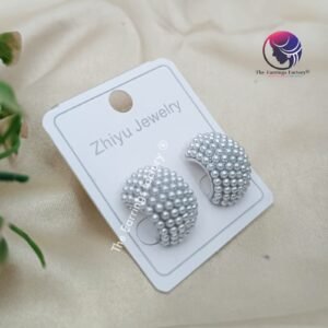 Korean Silver pearl studs