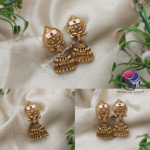 Traditional Golden Vel Jhumka