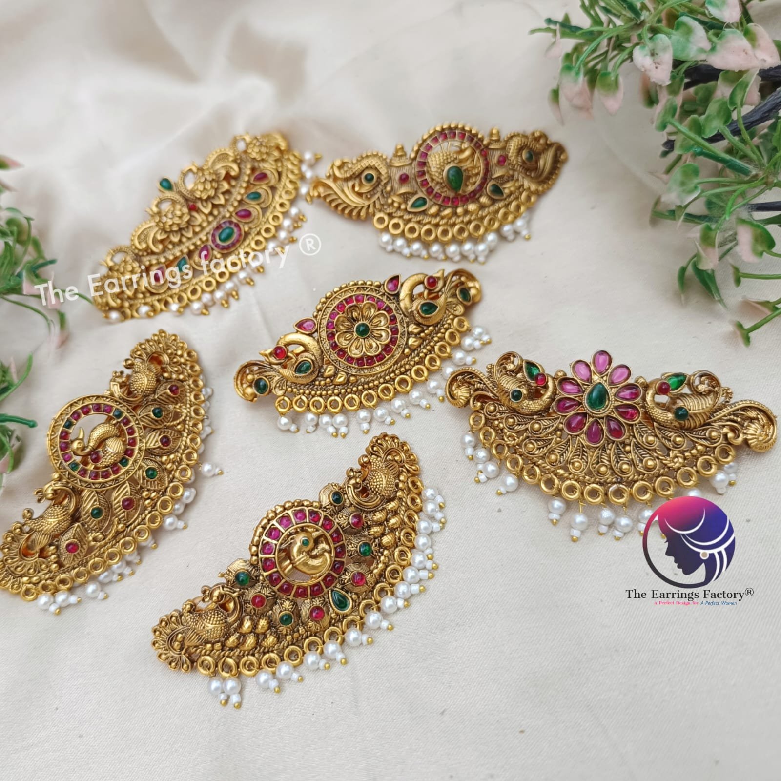 Traditional Antique Center Hairclips