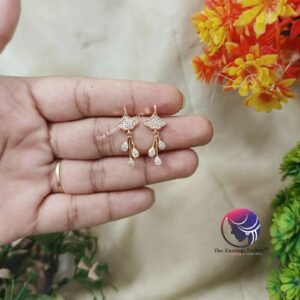 Daily Wear CZ AD Stone Stud Earrings