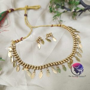 Trending Antique Stylish Elakkuthali Neckset with Earrings