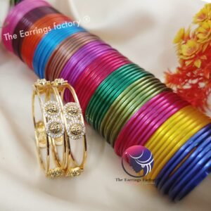 Designer Changeable Bangles with One frame